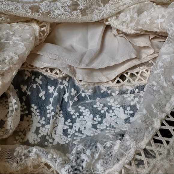 Spell and the Gypsy Collective Le Gauze Tiered Lace Maxi Skirt - Picture 5 of 12